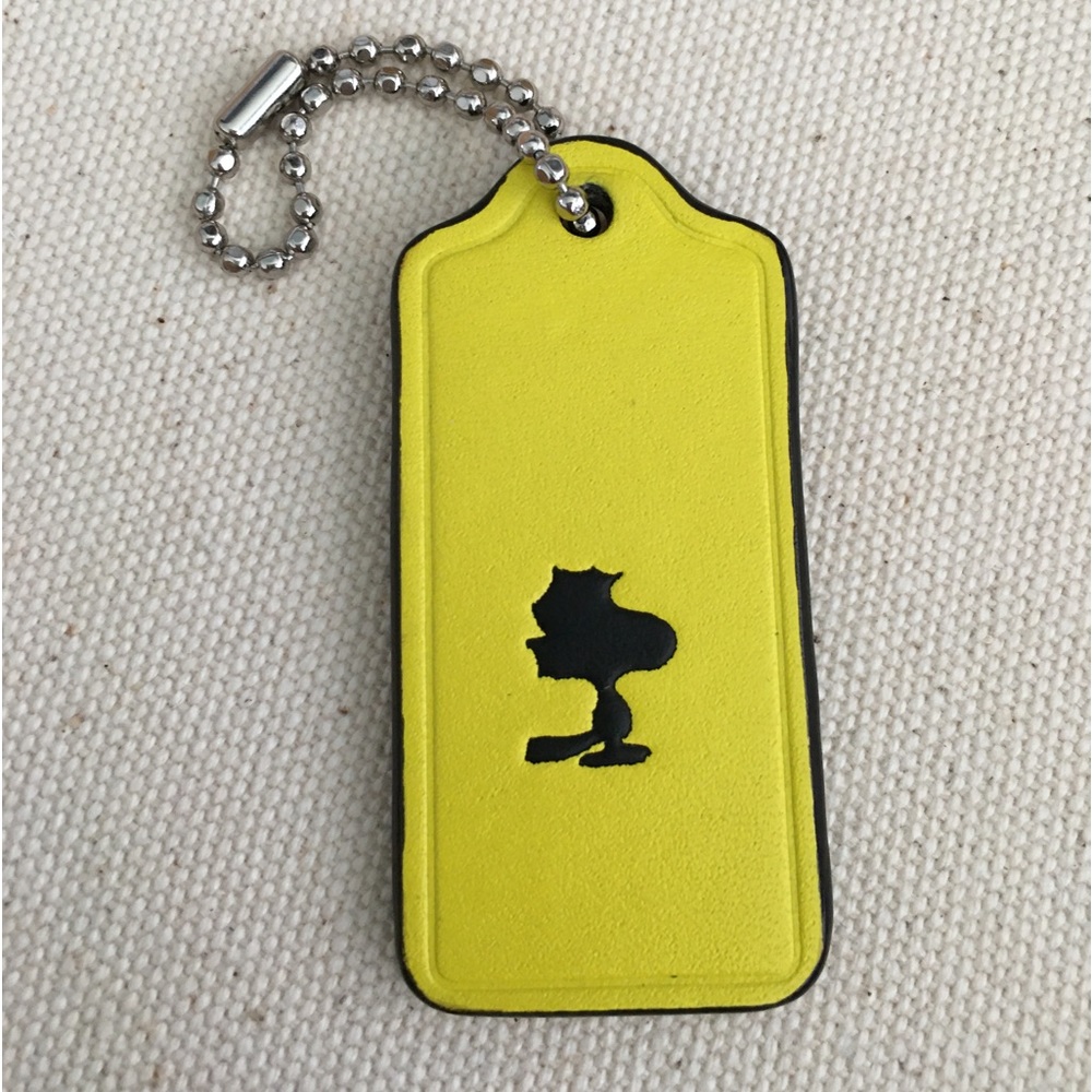 Coach Peanuts Woodstock Hang Tag
